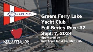 Greers Ferry Lake Yacht Club  S2 E9 Fall Series Race 2 [upl. by Aninay]