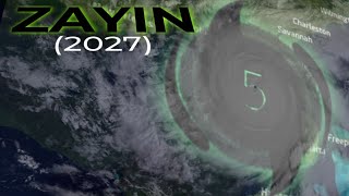 Hypothetical Hurricane Zayin 2027 [upl. by Bram]