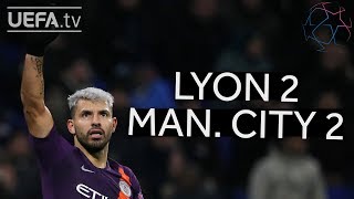 LYON 22 MAN CITY UCL HIGHLIGHTS [upl. by Zsolway]