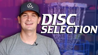 Beginners Guide to Disc Golf  Disc Selection [upl. by Shepp448]