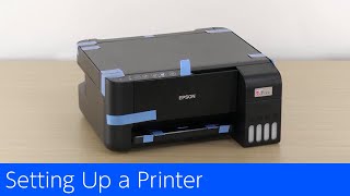 ET2860L3270  Setting Up a Printer [upl. by Brandice182]