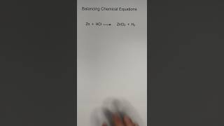 Balancing Chemical Equations [upl. by Tloh]