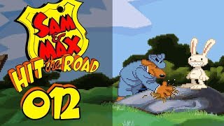 SAM amp MAX HIT THE ROAD PC 1993 012  Freakiger Froschfelsen [upl. by Garibold]