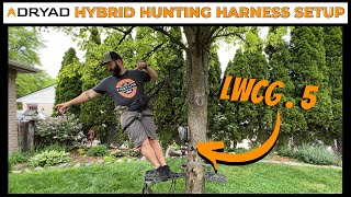 Dryad Killdeer  HYBRID HARNESS SETUP for Tree Stand amp Saddle Hunting [upl. by Aruon]