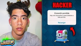 ABRO EL NUEVO COFRE DE CLASH ROYALE Y ME HACKEAN LA CUENTA EN PLENO MOMENTO  TheDonato [upl. by Eellah]