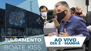 AO VIVO  Julgamento Boate Kiss Dia 5 [upl. by Othe]