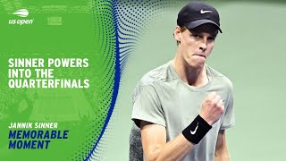 Jannik Sinner Wins in Straight Sets  2024 US Open [upl. by Kussell]