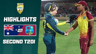 Australia v West Indies  Second T20I 202324 [upl. by Nylzzaj]