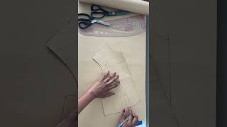 Pivoting Darts to a full bust dart in Bodice Block fashion patternmaking sewing [upl. by Creight]