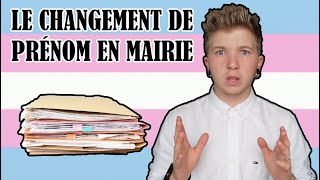 Le changement de prénom en mairie  FTM Transgenre Français  Crazyden [upl. by Harat]