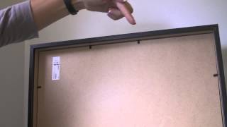 How to Hang Pictures Without Wire  Getting Crafty [upl. by Enaej]