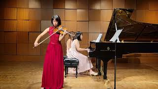 Grieg Violin Sonata 3 3rd mvmt Philina amp Nickita Zhang at Steinway Hall [upl. by Derrek]