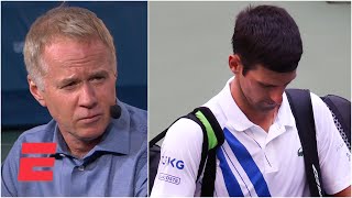 Novak Djokovic ‘played with fire one too many times’ – Patrick McEnroe  2020 US Open [upl. by Noivad]