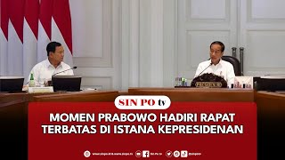 Momen Prabowo Hadiri Rapat Terbatas Di Istana Kepresidenan [upl. by Nbi]