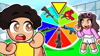 THE RANDOM GUN ONLY Challenge in Rivals With MY GIRLFRIEND [upl. by Lamson]