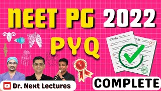 🔥NEET PG 2022 PYQ🔥 COMPLETE GUIDE  Answers with Explanation [upl. by Yk]