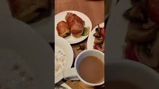 Buffet Breakfast at Peckforton Castle HotelCheshireEngland [upl. by Ytsrik339]