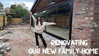 NEW HOUSE TOUR  Renovating our family home [upl. by Brendin]