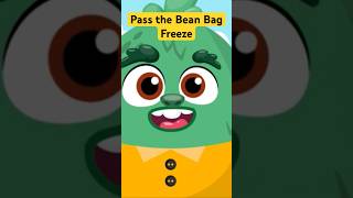 Pass the Bean Bag Freeze Game with The Kiboomers Preschool fun shorts [upl. by Elocon]