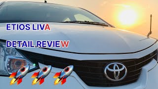 Toyota Etios Liva  Most Detailed Review  Mileage  Features  Space  Infobaba8 [upl. by Neyud]