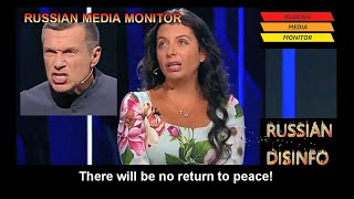 Vladimir Solovyov and Margarita Simonyan threaten So Korea the US Germany and Ukraine [upl. by Broddie910]