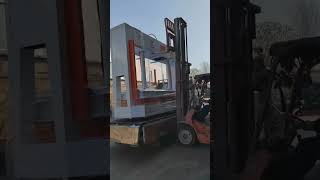 Cold Press Machine Loaded to Qingdao Port to Russia port WhatsApp 008617305397088 [upl. by Efar]