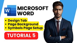 MS Word Tutorial 5 Master MS Word Design Tab amp Page Layout Features  Warsi Technologies [upl. by Micaela990]