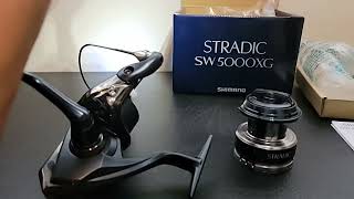 Unboxing Shimano Stradic SW 5000 XG [upl. by Hyrup]