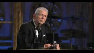 Induction of Leonard Cohen [upl. by Katrina]