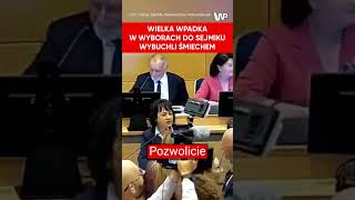 Nie wytrzymali ze śmiechu Wybory w Sejmiku małopolskim [upl. by Rebm800]