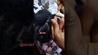 Dreadlocks on a retouched hair made easy fyp sirvic dreadlocks retouchedhair tube [upl. by Rog]