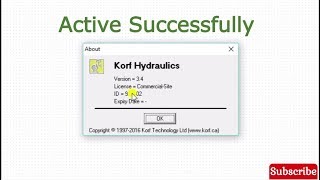 Korf Hydraulics 34 installation with active free [upl. by Enila]