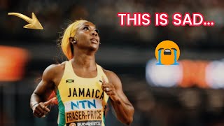 ShellyAnn FraserPryce Pulls Out of Paris Olympics 2024 Women’s 100m Semifinal [upl. by Yrocaj920]