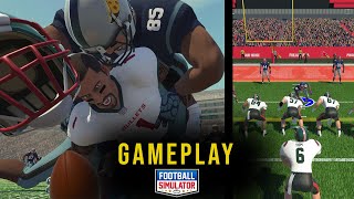 New Football Game with Insane Physics Coming to Console and PC  Football Simulator Gameplay [upl. by Yelwar]