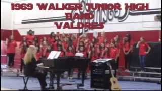 Judson Walker Jr High 1969 Band Valdres Norwegian March Hanssen [upl. by Isabelita]