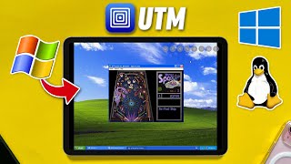 Cómo Instalar Windows Linux y Más en iPhone o iPad  Tutorial de UTM [upl. by Drawe180]