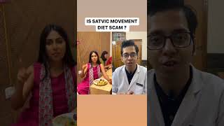 Satvic Movement Diet Review  DtBhawesh  diettubeindia dietitian satvicmovement shorts [upl. by Rechaba]