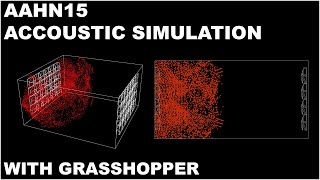 Simulating Accoustics with Rhino and Grasshopper AAHN15 20213 [upl. by Aldwin]