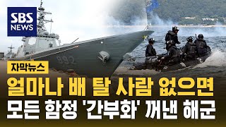 수병 없는 간부함…절박한 해군 병력 절벽 대책 자막뉴스  SBS [upl. by Roswald926]