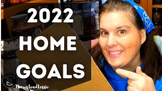 Updated Goals Staying HOME for 2022 [upl. by Nedarb]