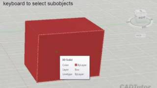 AutoCAD 2010 Subobject Editing with Filters Part 1 of 2 [upl. by Faletti283]