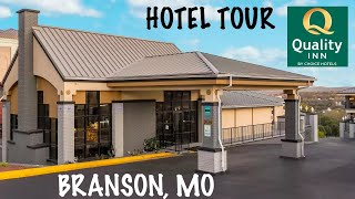 Hotel Tour  Quality Inn Branson On the Strip PreRenovation [upl. by Amsirahc]