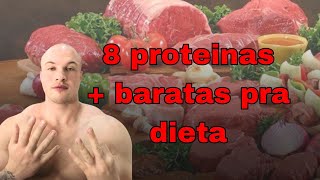 8 FONTES DE PROTEÍNAS BARATAS [upl. by Niad]