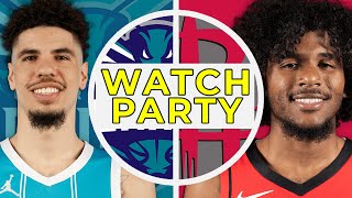 🔴 Charlotte Hornets at Houston Rockets Live Watch Party Stream 1st Half [upl. by Adnoma98]