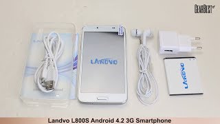 Unlocked LANDVO L800S Phablet from Gearbestcom [upl. by Ileyan]