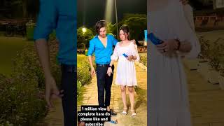 love sameerabbasi500official bollywood couplegoals couple duet 2million song like samee [upl. by Arnaud621]