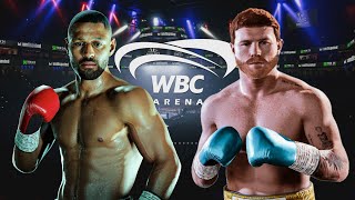 Kell Brook vs Canelo Alvarez  Undisputed Boxing Game Early Access ESBC [upl. by Helmut142]