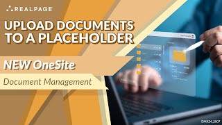 Upload Documents to a Placeholder [upl. by Sartin]