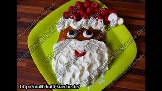 Leckere Pfannkuchen  Eierkuchen  Palatschinken  Flädle  Pfannkuchen Weihnachtsmann 🎄 [upl. by Attennhoj]