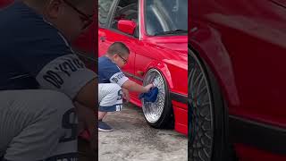 HOTTEST E30 🔥 📸🔊  BMW spin stance trending fyp viral reels shorts trendin [upl. by Neetsyrk945]